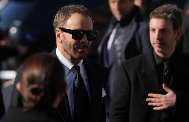 Tom Ford; Source: AP