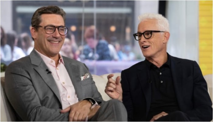 Jon Hamm, John Slattery worked together on Mad Men from 2007-2015