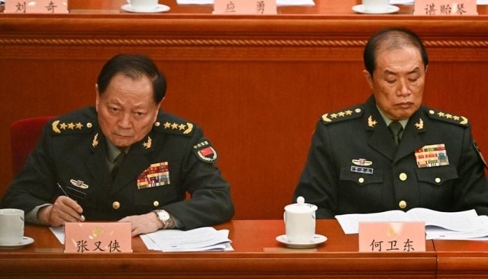 China sacks top military generals Zhang Youxia & Liu Zhenli over discipline violations