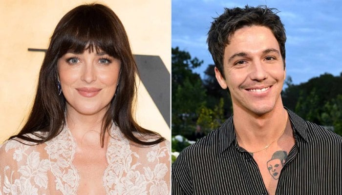 Dakota Johnson and musician Role Model spotted in PDA in LA