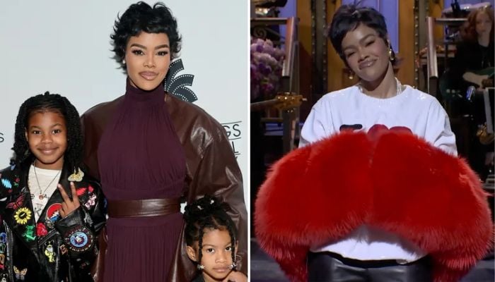 Teyana Taylor makes ‘SNL’ debut alongside mini-me daughters: ‘so grateful’