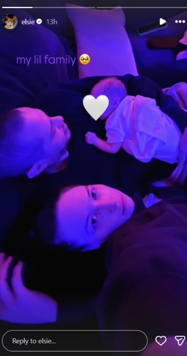 Pete Davidson, Elsie Hewitt share new family picture with baby