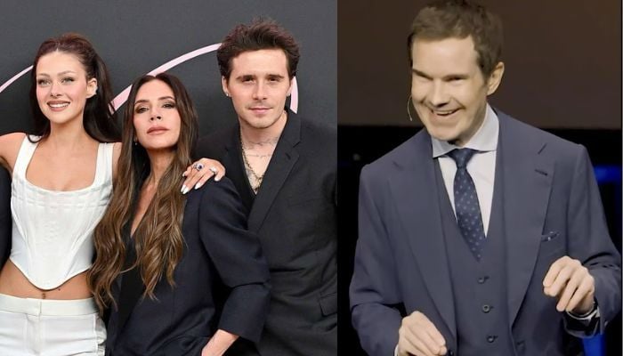 Jimmy Carr roasts Brooklyn as Beckham family tensions grow
