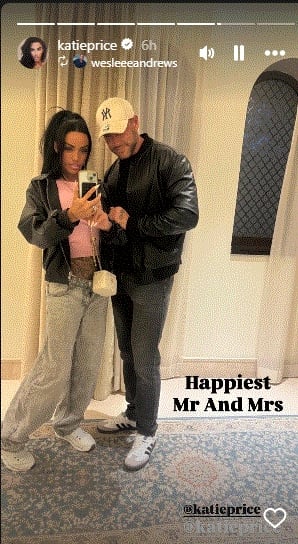 Katie Prices Instagram official account