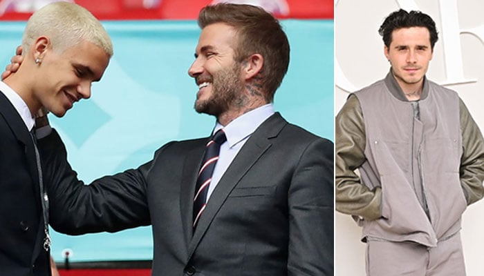 David Beckham bonds with Romeo amid collapse with Brooklyn Beckham