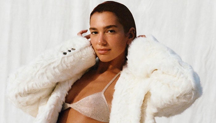 Dua Lipa accidentally finds new way to style her shirts