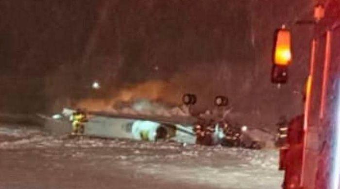 Maine plane crash: Private business jet 'Bombardier Challenger 650' crashes in Bangor, Maine 