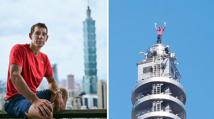 Alex Honnold reveals his paycheck for Taipei 101 climb: 'It's embarrassing'