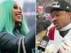 Cardi B goes wild as Stefon Diggs heads to Super Bowl: 'That's my baby!'