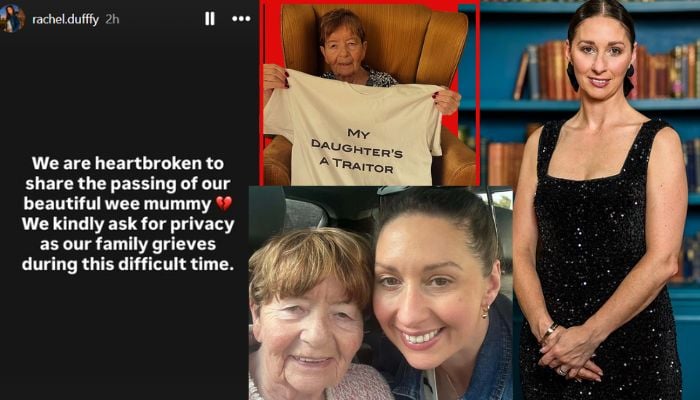 Traitors winner Rachel Duffy announces mothers death, Says shes heartbroken