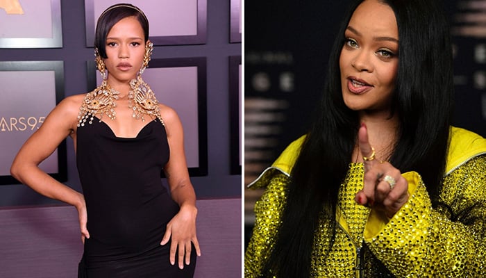 Taylor Russell reaction to Rihanna mix-up at Paris Fashion week wins hearts