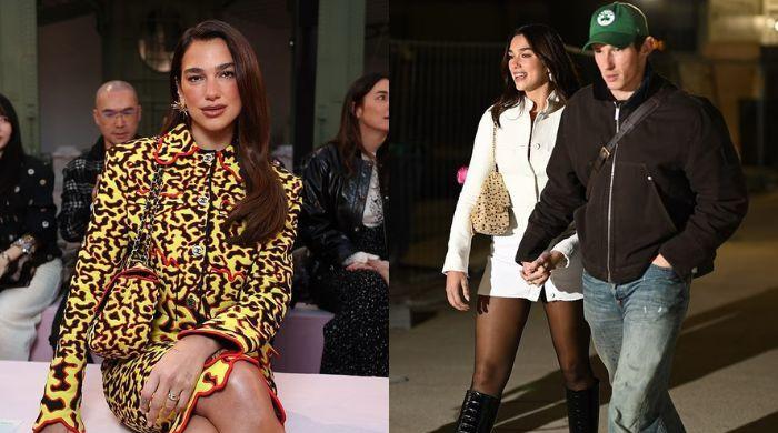 Dua Lipa steps out with beau Callum Turner for intimate Paris night