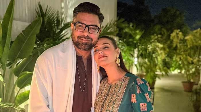 Iqra Aziz, Yasir Hussain reveal their second child's name
