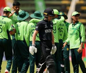U19 World Cup: Pakistan to chase 111 after pacers run through New Zealand batters