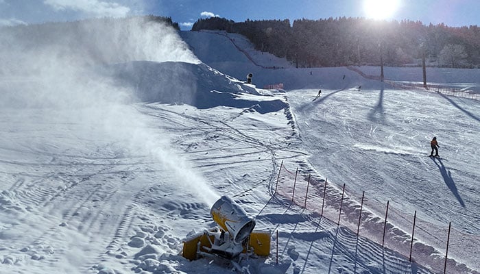Winter storm kills dozens as cold lingers in central and eastern US 11 TechnoAlpin snow cannons are pictured in action in Bormio, which will host the mens alpine skiing competition during the Milano Cortina Winter Olympic Games 2026, in Bormio, Italy on January 29, 2025. — Reuters