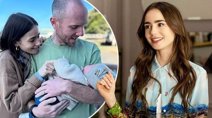 Lily Collins offers sneak peek from daughter's first birthday bash