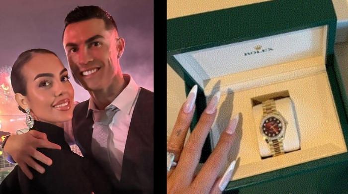 Cristiano Ronaldo gifts Georgina Rodriguez £45k Rolex for her birthday