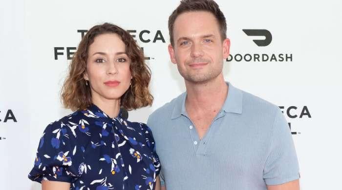 Patrick J. Adams' wife Troian Bellisario gives birth to their third baby