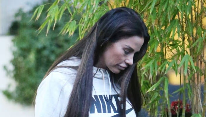 Katie Price looks downcast as new marriage faces dark allegations