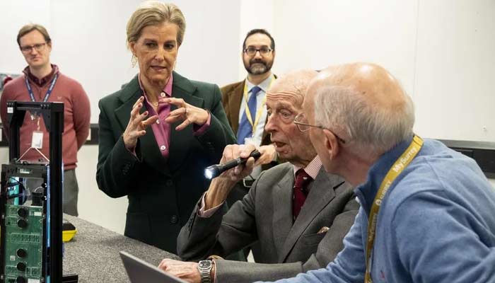 Duchess Sophie dives into new reality with latest adventure