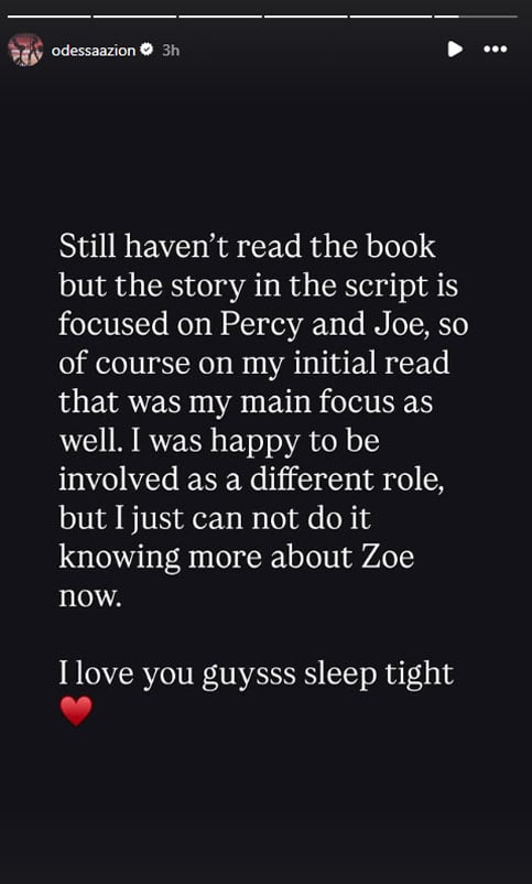 Odessa Azion drops out of ‘Deep Cuts adaptation after casting controversy