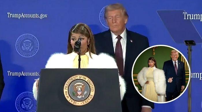 Nicki Minaj, Trump praise each other at ‘Trump Accounts' summit