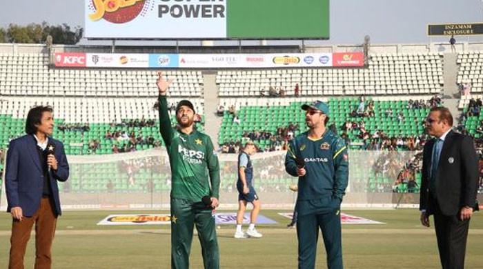 Pakistan win toss, opt to bat first in T20I series opener against Australia