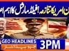 Geo Headlines 3PM | 29 January 2026