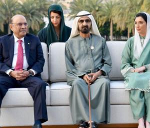 President Zardari meets UAE leadership, discusses trade ties