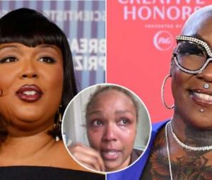 Lizzo breaks down over death of friend and homeless activist Shirley Raines