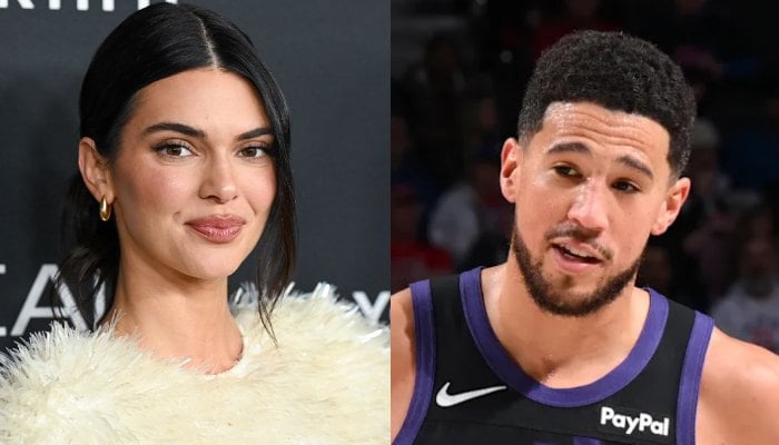 Exes Kendall Jenner, Devin Booker flirt after Super Bowl Ad release