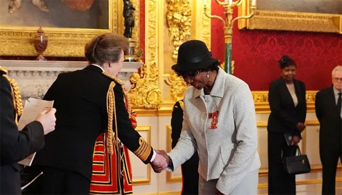Princess Anne meets ‘Caribbean Queen,’ calling the moment special