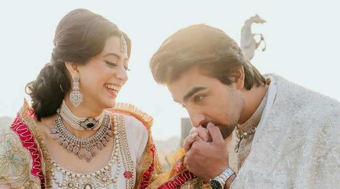Actors Khaqan Shahnawaz, Sabeena Syed tie the knot in intimate ceremony