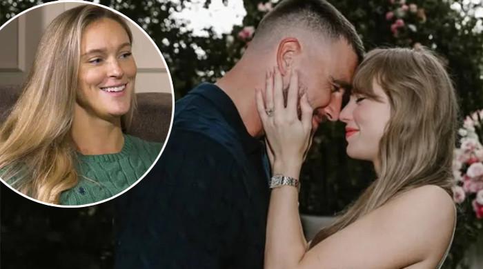 Kylie Kelce stays tight-lipped on Taylor Swift, Travis Kelce wedding
