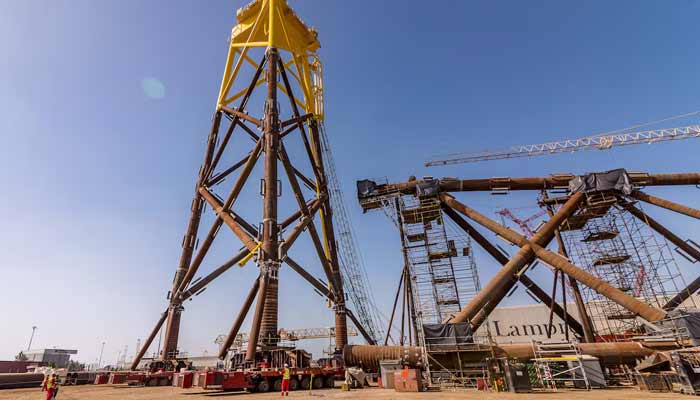 A facility operated by oil and gas services company Lamprell in Dubai, United Arab Emirates. — Reuters/File