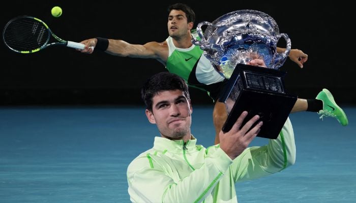 Carlos Alcaraz topples Novak Djokovic to win first Australian Open
