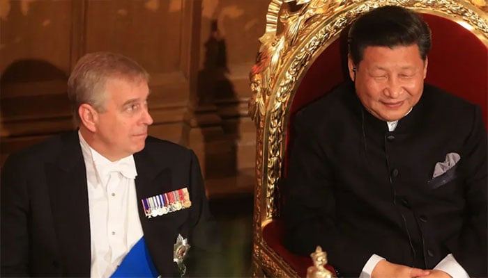 Andrew Mountbatten-Windsor connected to leader Xi Jinping in new Epstein files