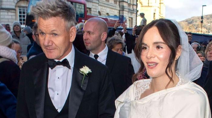 Gordon Ramsay reacts to daughter Holly's wedding dress price