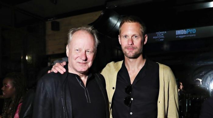 Alexander, Stellan Skarsgård bring their charming family affair to ‘SNL'