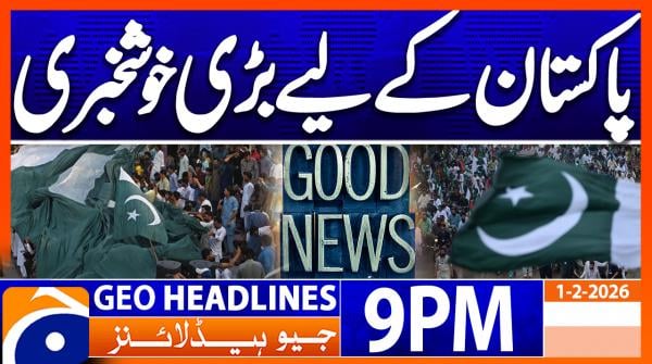 Geo Headlines 9 PM | 1 February 2026