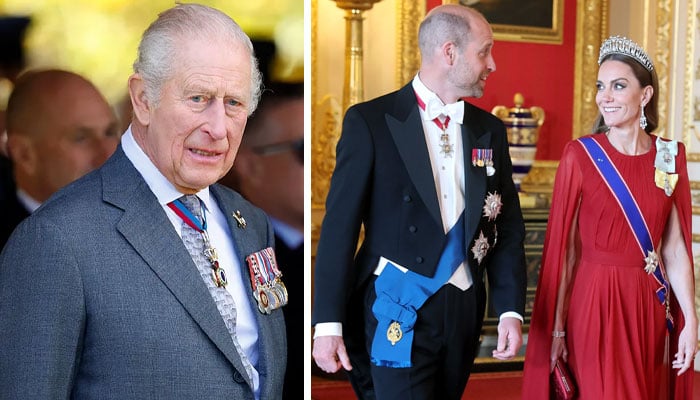 Palace calls William, Kate for backup amid King Charles historic visit