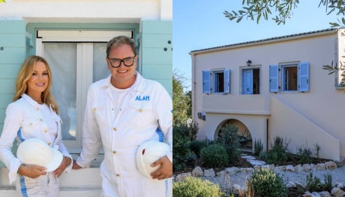 The BGT judge and her comedian pal transformed the property for their BBC show