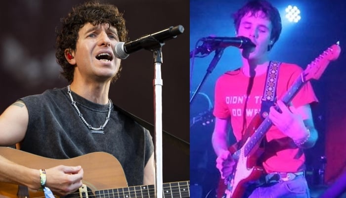 Cruz Beckham has been performing a series of small live shows with his band, The Breakers.