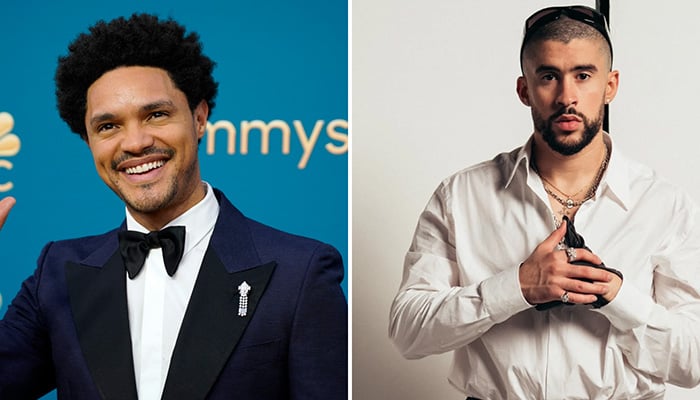 Trevor Noah, Bad Bunny impromptu duet steals spotlight at 2026 Grammys