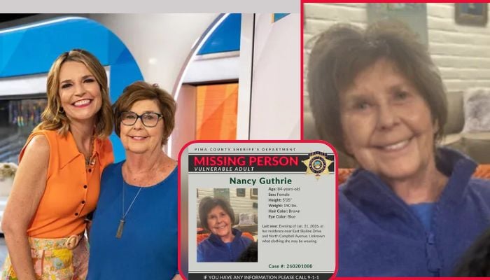 Mother of NBCs Savannah Guthrie reported missing in Arizona as search continues