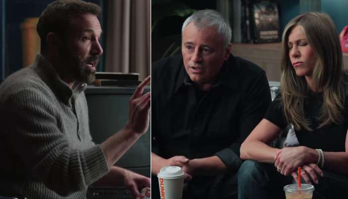 Aniston has shared the screen with both Affleck and LeBlanc