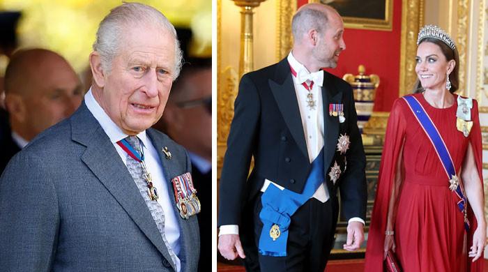 Palace calls William, Kate for backup amid King Charles historic visit