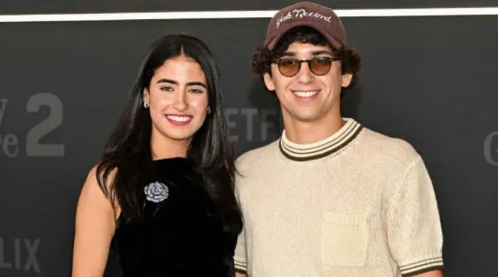 Marcello Hernandez, Ana Amelia Batlle Cabral share sweet moment at Grammys