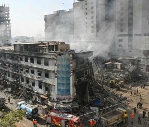 Burns or suffocation: What caused deaths in the Gul Plaza fire?