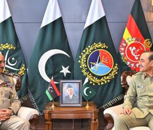 CDF Munir, Libyan military chief discuss security, professional cooperation